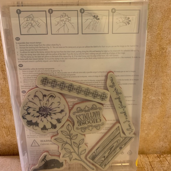 Stampin’ Up Stamp Set - Choose Happiness - Picture 2 of 2